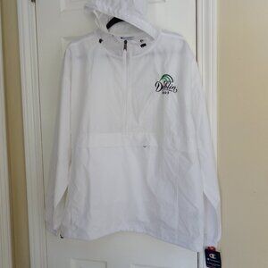 NWT CHAMPION Brand Stadium Water Resistant Hooded 1/2 Zip Jacket – XL